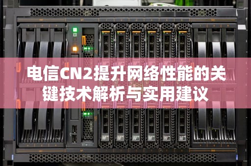 电信CN2提升网络性能的关键技术解析与实用建议