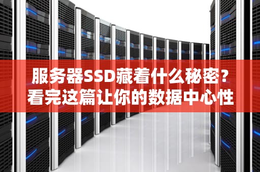 服务器SSD藏着什么秘密？看完这篇让你的数据中心性能翻倍！