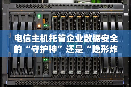 电信主机托管企业数据安全的“守护神”还是“隐形炸弹”？