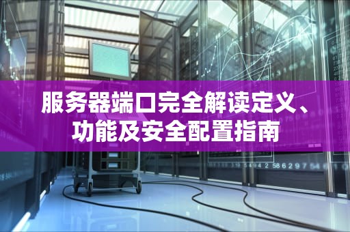 服务器端口完全解读定义、功能及安全配置指南