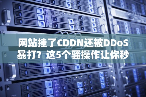网站挂了CDDN还被DDoS暴打？这5个骚操作让你秒变抗揍小能手！