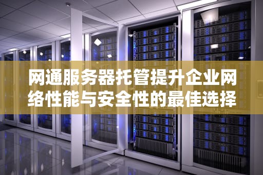 网通服务器托管提升企业网络性能与安全性的最佳选择