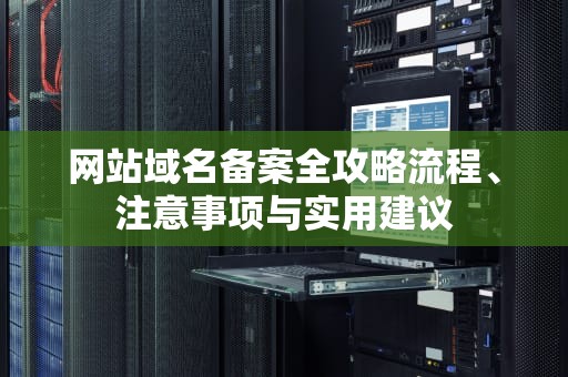 网站域名备案全攻略流程、注意事项与实用建议