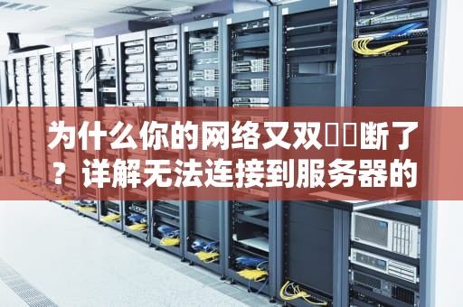 为什么你的网络又双叒叕断了？详解无法连接到服务器的八种社死现场
