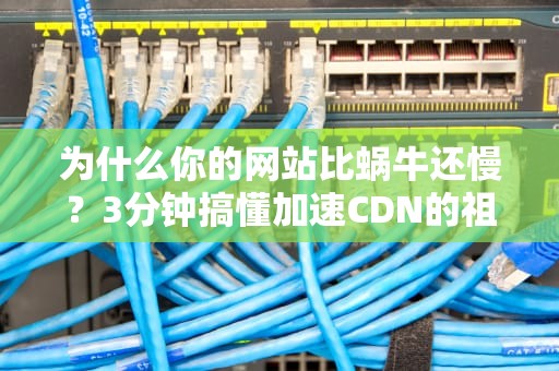 为什么你的网站比蜗牛还慢？3分钟搞懂加速CDN的祖传秘籍！