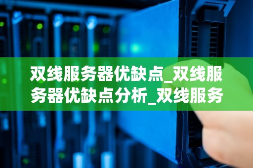 双线服务器优缺点_双线服务器优缺点分析_双线服务器的优缺点