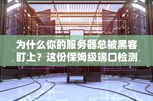 为什么你的服务器总被黑客盯上？这份保姆级端口检测指南请收好