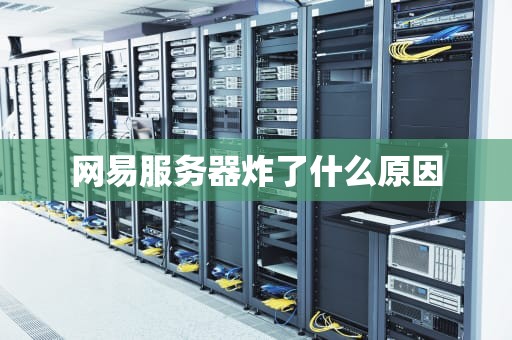 网易服务器炸了什么原因