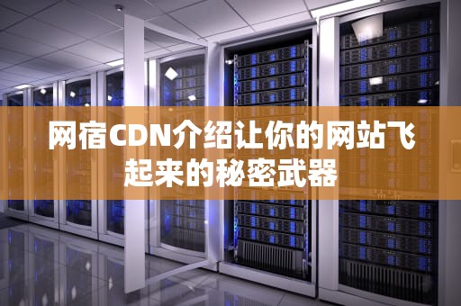 网宿CDN介绍让你的网站飞起来的秘密武器