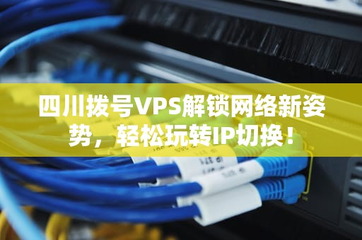 四川拨号VPS解锁网络新姿势，轻松玩转IP切换！