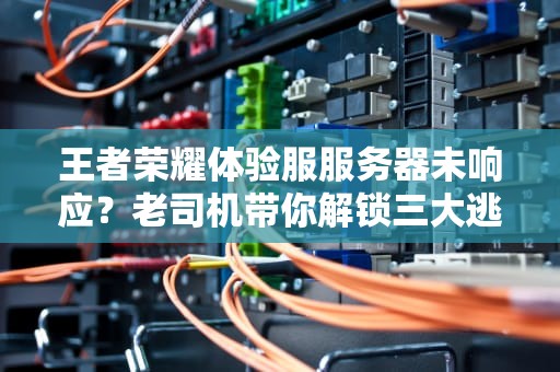 王者荣耀体验服服务器未响应？老司机带你解锁三大逃生通道