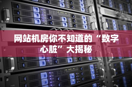 网站机房你不知道的“数字心脏”大揭秘