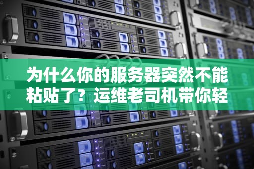 为什么你的服务器突然不能粘贴了？运维老司机带你轻松排雷！