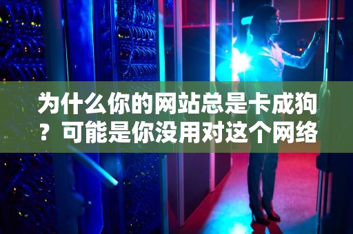 为什么你的网站总是卡成狗？可能是你没用对这个网络快递神器！