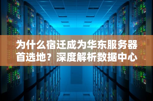 为什么宿迁成为华东服务器首选地？深度解析数据中心选址优势与行业趋势