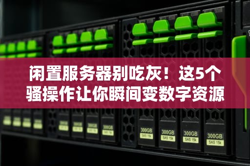 闲置服务器别吃灰！这5个骚操作让你瞬间变数字资源管理大师