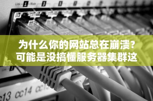 为什么你的网站总在崩溃？可能是没搞懂服务器集群这招！