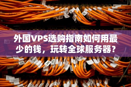 外国VPS选购指南如何用最少的钱，玩转全球服务器？