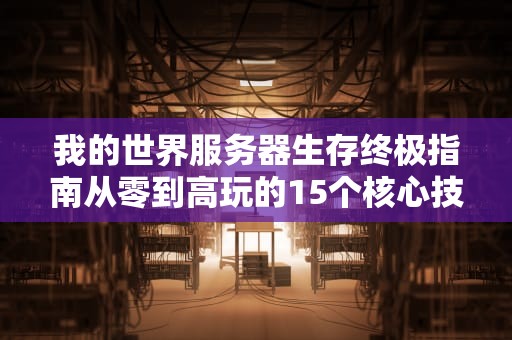 我的世界服务器生存终极指南从零到高玩的15个核心技巧