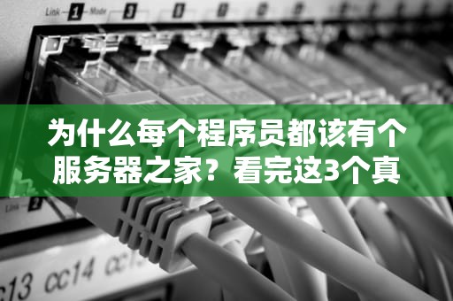 为什么每个程序员都该有个服务器之家？看完这3个真实案例我悟了