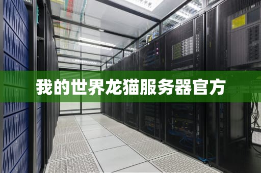 我的世界龙猫服务器官方