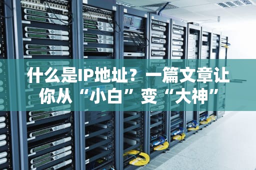 什么是IP地址？一篇文章让你从“小白”变“大神”