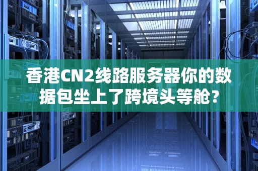 香港CN2线路服务器你的数据包坐上了跨境头等舱？