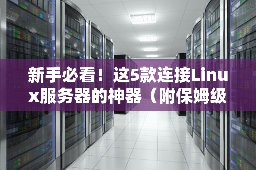 新手必看！这5款连接Linux服务器的神器（附保姆级教程），总有一款让你直呼真香！