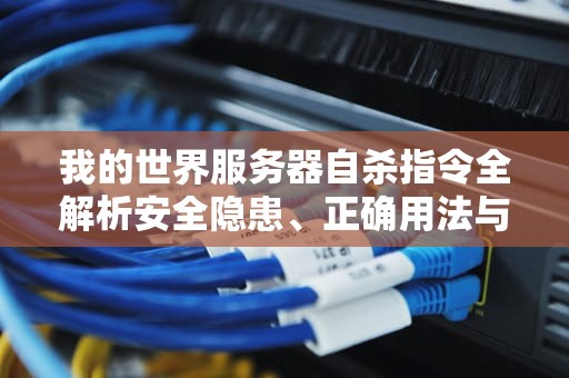 我的世界服务器自杀指令全解析安全隐患、正确用法与管理员应对策略