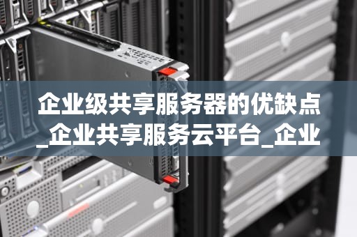 企业级共享服务器的优缺点_企业共享服务云平台_企业级共享服务器的优缺点分析