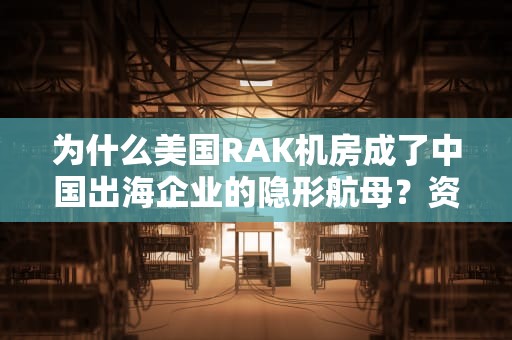 为什么美国RAK机房成了中国出海企业的隐形航母？资深运维揭秘三大真相！