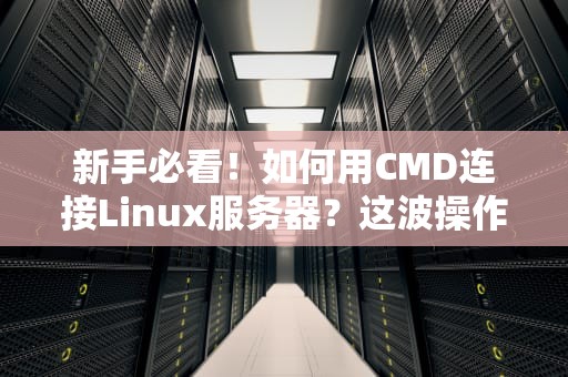 新手必看！如何用CMD连接Linux服务器？这波操作比点外卖还简单