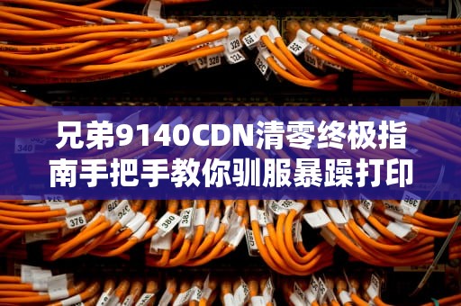 兄弟9140CDN清零终极指南手把手教你驯服暴躁打印机（附避坑秘籍）