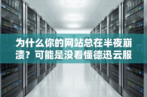 为什么你的网站总在半夜崩溃？可能是没看懂德迅云服务器的生存法则
