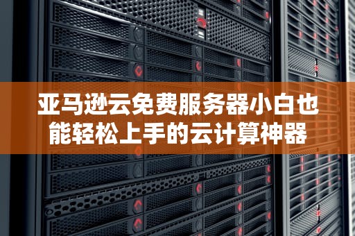 亚马逊云免费服务器小白也能轻松上手的云计算神器