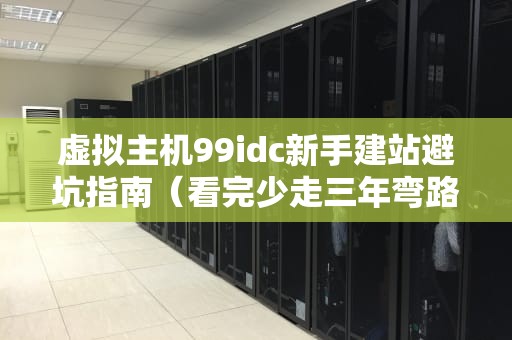 虚拟主机99idc新手建站避坑指南（看完少走三年弯路！）
