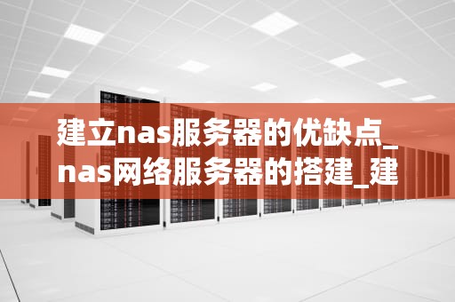 建立nas服务器的优缺点_nas网络服务器的搭建_建立NAS服务器的优缺点