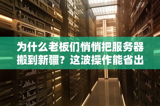 为什么老板们悄悄把服务器搬到新疆？这波操作能省出一辆特斯拉！
