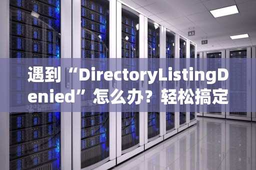遇到“DirectoryListingDenied”怎么办？轻松搞定服务器目录访问问题