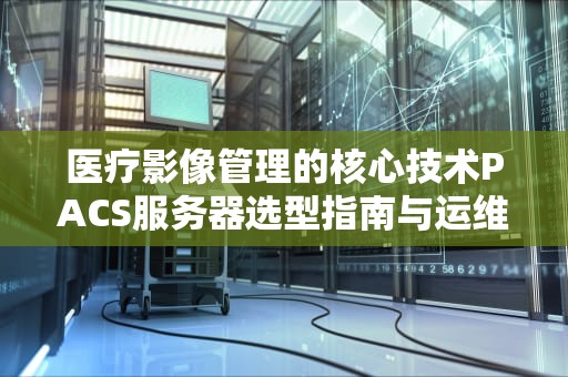 医疗影像管理的核心技术PACS服务器选型指南与运维实践
