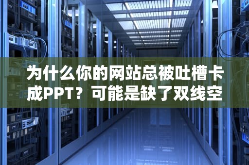 为什么你的网站总被吐槽卡成PPT？可能是缺了双线空间这个外挂！