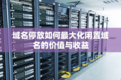 域名停放如何最大化闲置域名的价值与收益