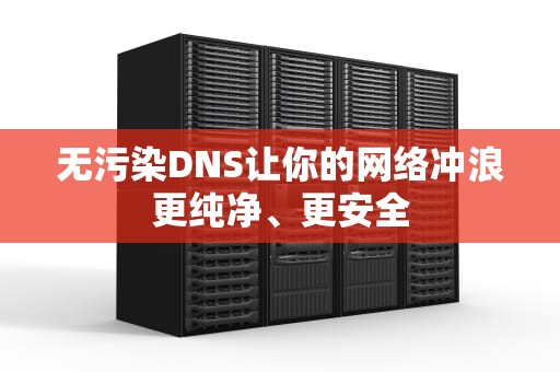 无污染DNS让你的网络冲浪更纯净、更安全