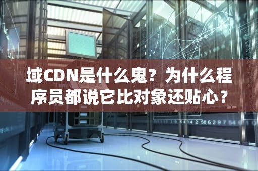 域CDN是什么鬼？为什么程序员都说它比对象还贴心？看完这篇你就懂了！