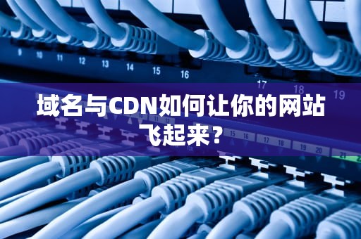 域名与CDN如何让你的网站飞起来？