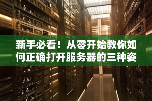 新手必看！从零开始教你如何正确打开服务器的三种姿势（附骚操作彩蛋）