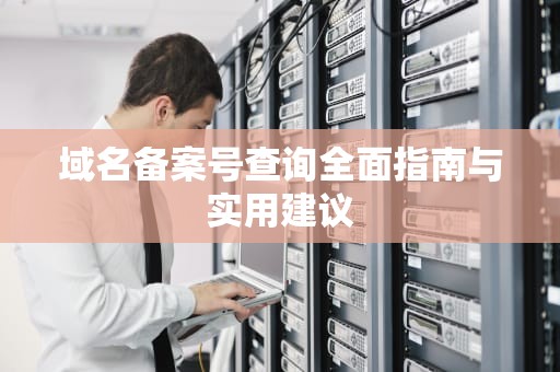 域名备案号查询全面指南与实用建议