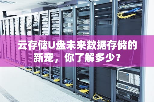 云存储U盘未来数据存储的新宠，你了解多少？