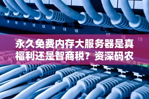 永久免费内存大服务器是真福利还是智商税？资深码农带你扒开技术底裤