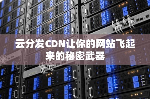 云分发CDN让你的网站飞起来的秘密武器